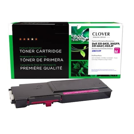 Clover Imaging Group Imaging Remanufactured High Yield Magenta Toner Cartridge 200737P